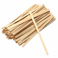 Деревянный размешиватель 140х6х1.8 мм.